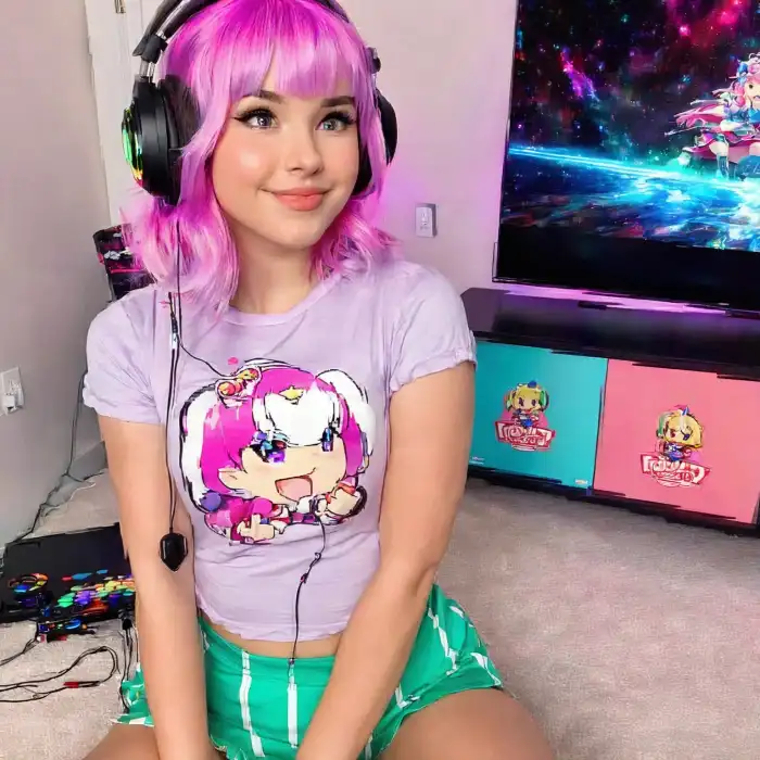 AI-generated cosplay scene