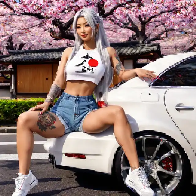 AI-generated cityscape portrait